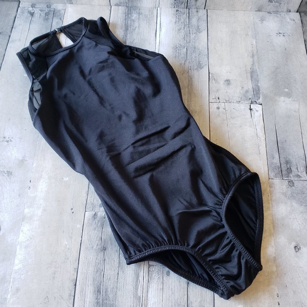 Black Body Wrappers Dance Wear Leotard